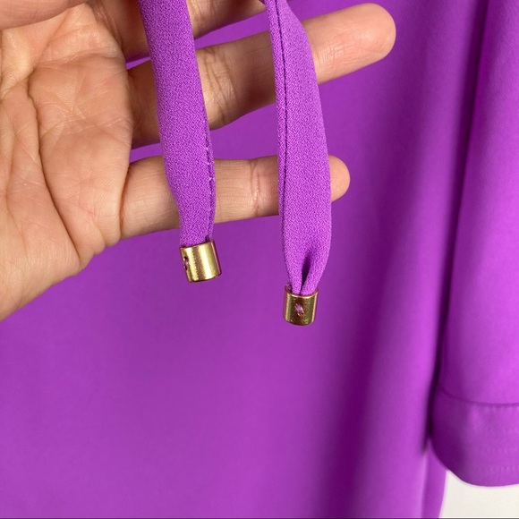 Trina Turk Bertina Carmel Crepe Tunic/Dress Sz4 - Picture 7 of 10